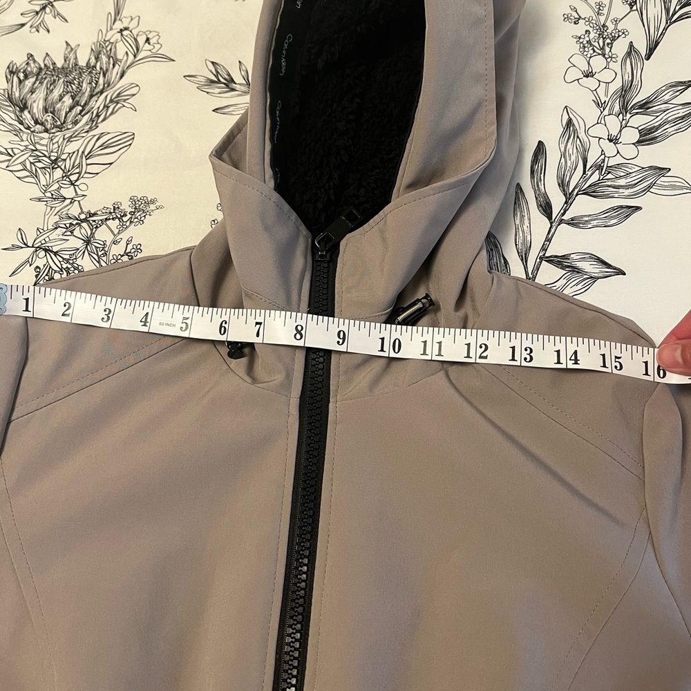 Calvin Klein Women's Beige Winter Jacket - Picture 12 of 14